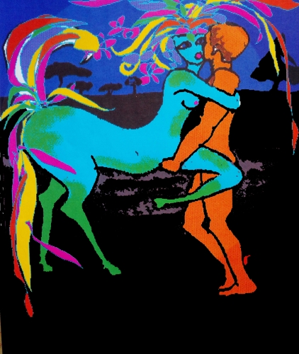 Faites l'amour et pas la guerre.