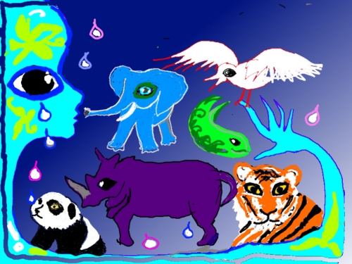 D'innombrables animaux magnifiques sont menacés d'extinction.