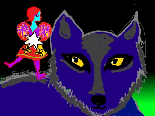 Chaperon rouge et le gentil loup